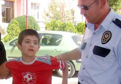 Polisler sahip çıktı