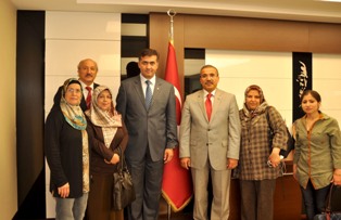 Türkmen heyetten Kalaycı'ya ziyaret