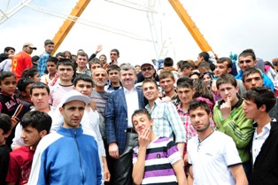 Konya'da hıdırellez şenliği