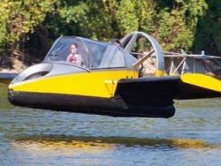 Zenginlerin yeni oyuncağı: Hovercraft