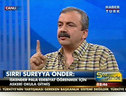 Sırrı Süreyya, Erdoğan'ı Kemalist ilan etti