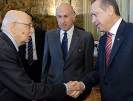 Erdoğan İtalyanları fena şaşırttı