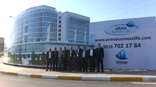 Proje alanını gezdi
