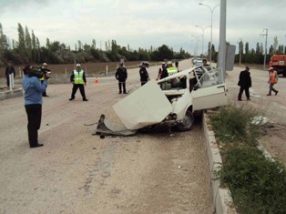 Ereğli'de trafik kazası: 1 ölü