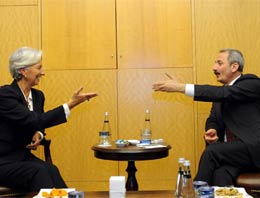 Bakan Çağlayan IMF lafı yapıştırdı!