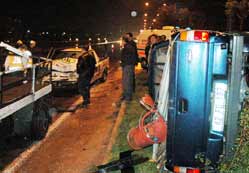 İstanbul yolunda zincirleme kaza