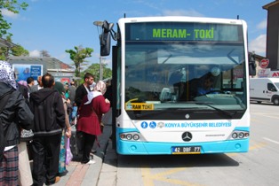 Meram TOKİ’ye ulaşım müjdesi