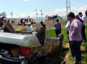 Konya'da trafik kazası: 2 ölü