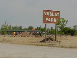 Vuslat Parkı’nda çalışmalar yeniden başladı