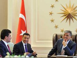 Gül, Barzani'yi kabul etti