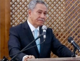 Arınç ölen oğlu için böyle ağladı!