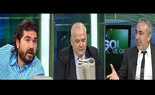 Canlı yayında skandal!