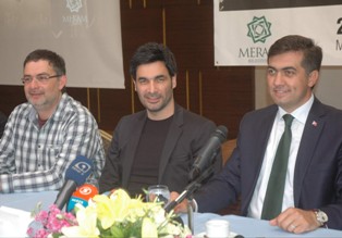 Konser öncesi basın karşısına çıktılar