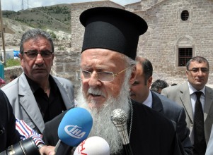 Fener Rum Patriği Bartholomeos, Konya'da