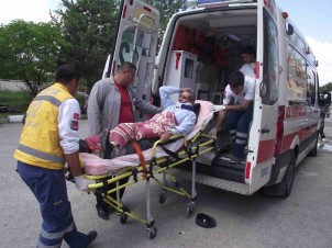 Kulu'da trafik kazası: 1 yaralı