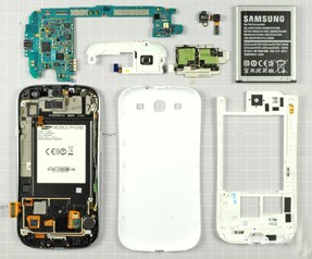 Galaxy S3'ün içinde ne var?