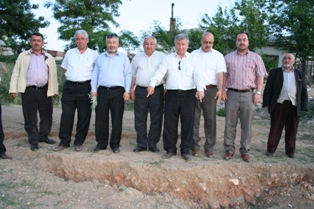 Yalıhüyük yolunda heyelana önlem