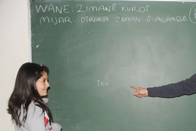 Kürtçe 5. sınıfta seçmeli ders oluyor