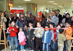 Özel Gençlik miniklerinden sergi