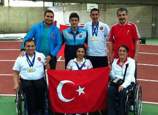 Badmintonda Avrupa şampiyonu oldu