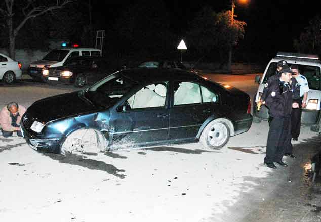 Trafik kazalarında 9 yaralı