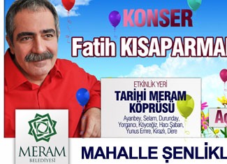 Meram'da mahalle şenlikleri başlıyor