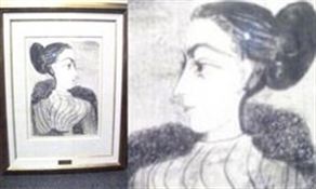 Çalıntı Picasso parkta bulundu