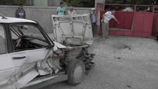 Kulu'da trafik kazası: 2 yaralı
