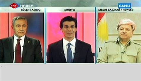 Arınç'tan Barzani'ye: Daha fazla destek verin