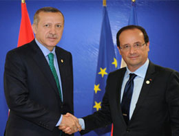 Erdoğan, Hollande ile görüştü