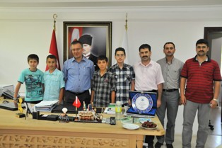 AGED’ten teşekkür plaketi