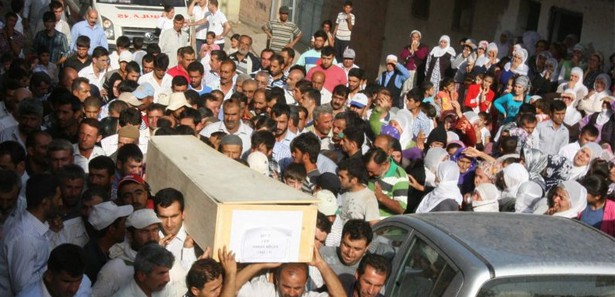 Şehit için tören istemediler