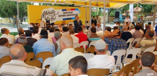 Mahalle buluşmaları devam ediyor