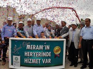 Alavardı AVM’nin temeli atıldı