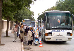 Tur otobüsleri artık rahat