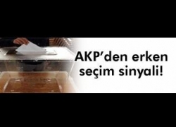 Seçimler öne alınabilir!