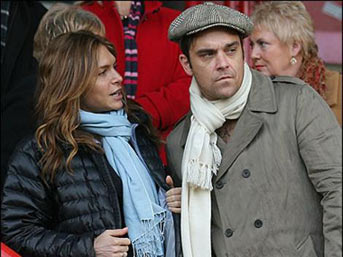 Robbie Williams çok mutlu