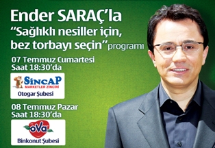 Selçuklu’nun hafta sonu programı
