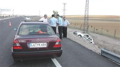 Kulu'da trafik kazası: 1 yaralı
