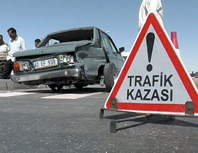 Seydişehir'de kaza: 1 yaralı
