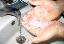 Katı sabun hastalıklara davetiye!