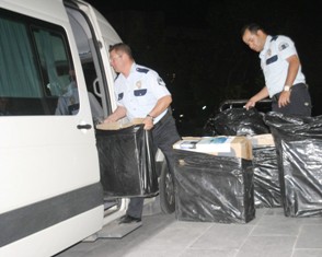 55 bin kaçak sigara ele geçirildi