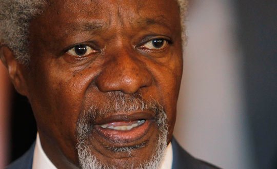 Annan: Esed'le anlaştık!