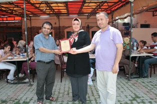 Koçak’a TYB’den 30. yıl hatırası plaket