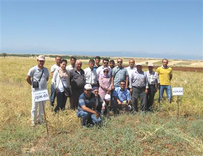 Hüyük'te tarla günü