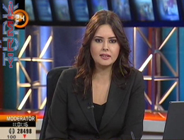 24'ün spikeri canlı yayında bayıldı!