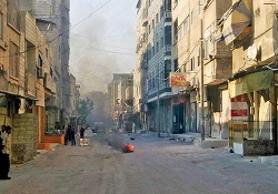 Şam, en şiddetli çatışmalara sahne oluyor