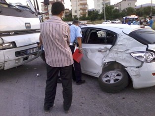 Beyşehir'de trafik kazası
