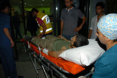 Karakolda patlama; 1 şehit 8 yaralı