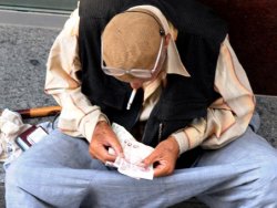 Dilencinin 3 günlük cirosu şaşırttı